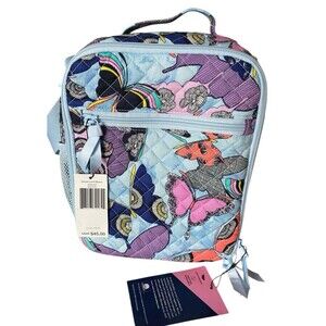 Vera Bradley ~ "Butterfly By" ~ Lunch Bunch Bag ~ NWT